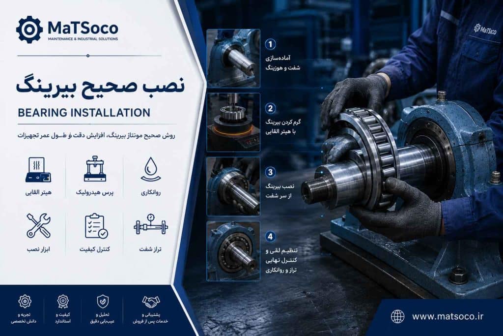 روش صحیح نصب بیرینگ چیست؟ - ماتسوکو