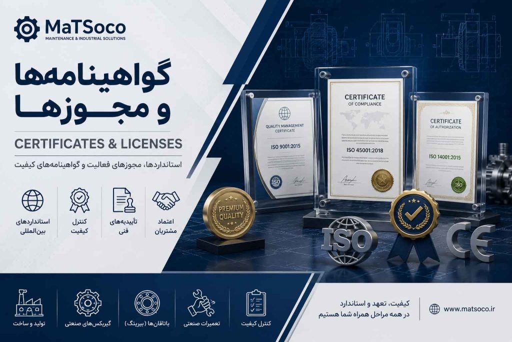 مجوزهای فعالیت ماتسوکو