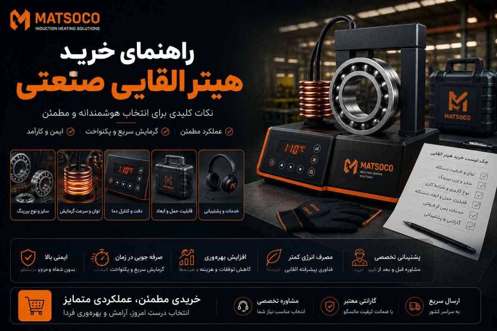راهنمای خرید دستگاه هیتر القایی صنعتی